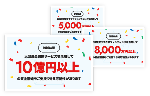 調達可能額を計算!資金調達シミュレータ